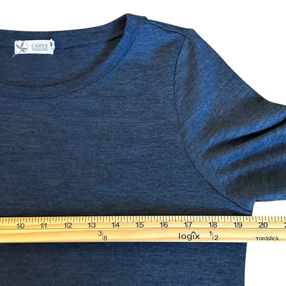 Carve Designs Long Sleeve Tee – Size L CoastalCasual ResortToStreet ClosetStaple - Picture 4 of 5